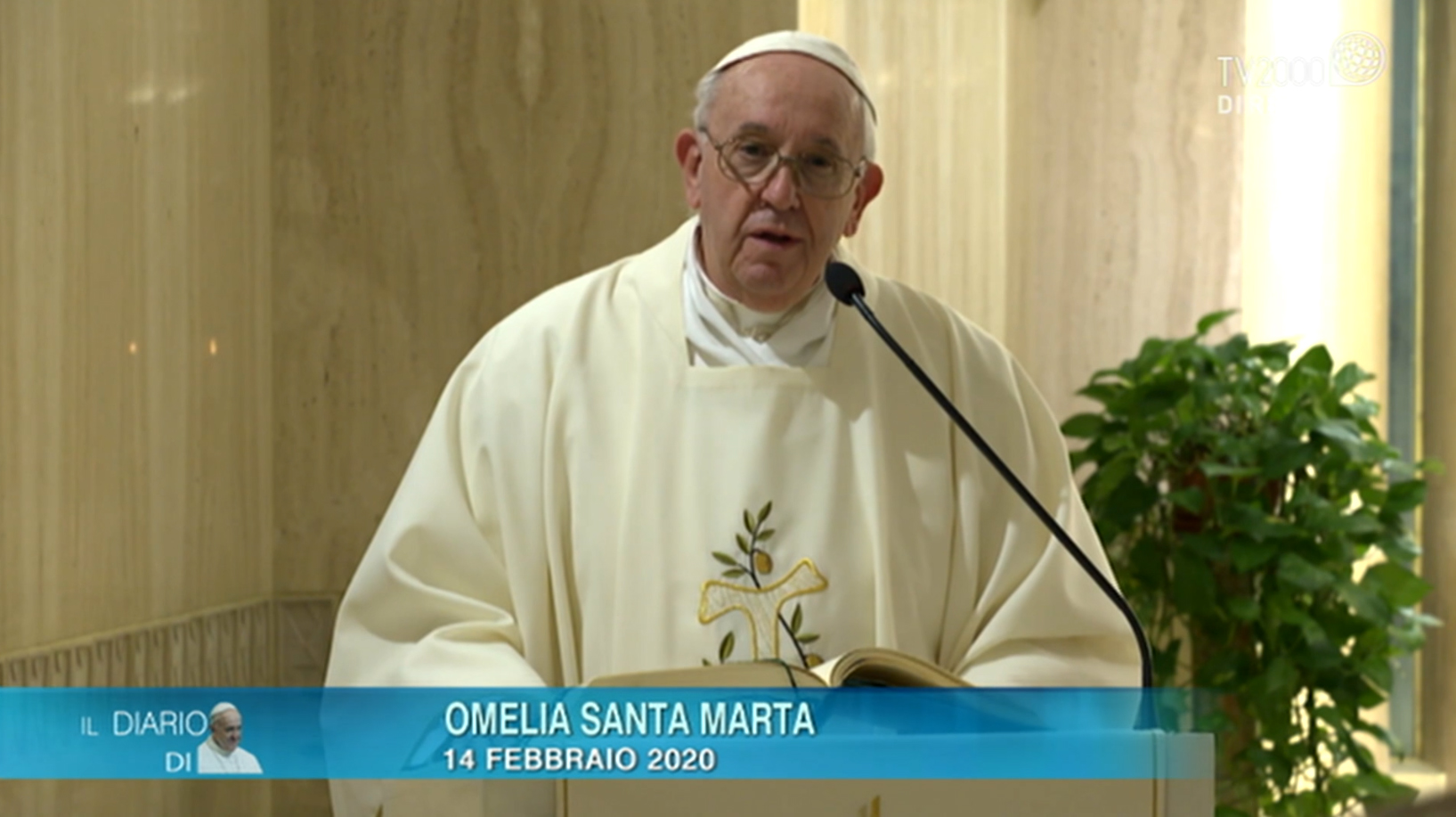 Papa Francesco Omelia A Santa Marta Del Febbraio Il Diario