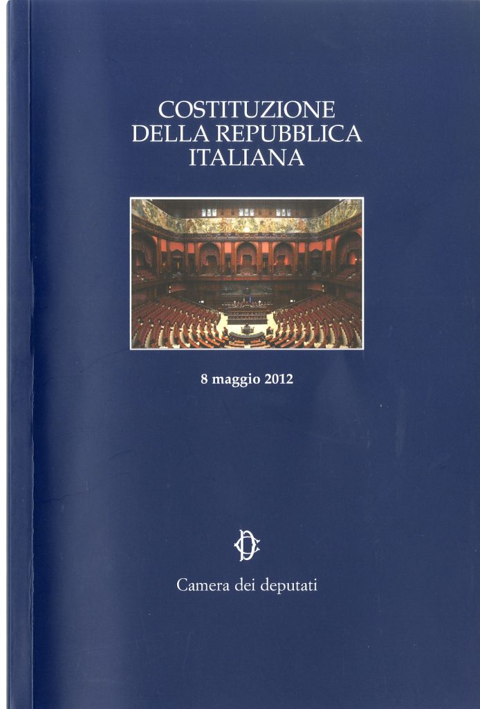 Costituzione Della Repubblica Italiana - Revolution