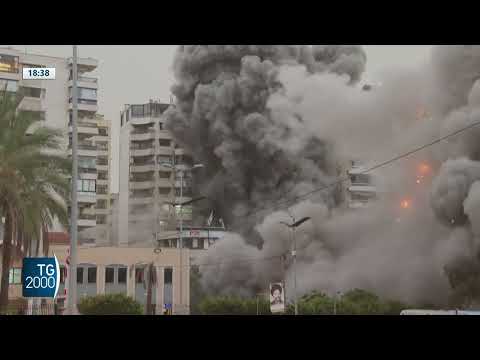 Medio Oriente, raid israeliani a Beirut. Tel Aviv pronta alla tregua con il Libano