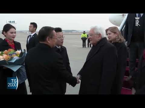 Mattarella: la visita del presidente in Cina