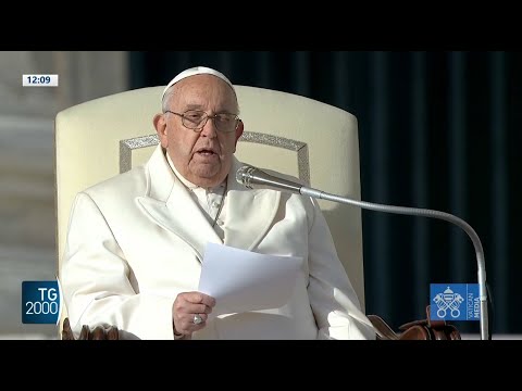 Papa Francesco: basta armi. Che il Giubileo sia tempo di speranza