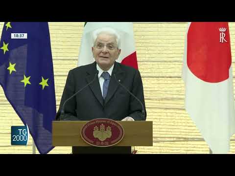 Mattarella da Tokyo: serve pace giusta e garantita per Ucraina