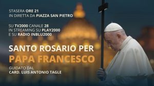 Rosario per Papa Francesco da piazza San Pietro – Libretto del 25 febbraio